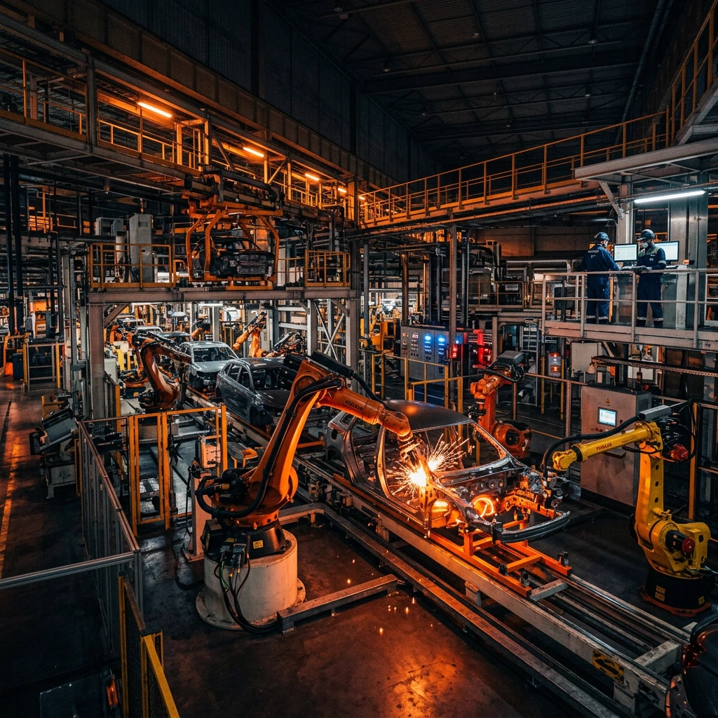 Automotive manufacturing environment